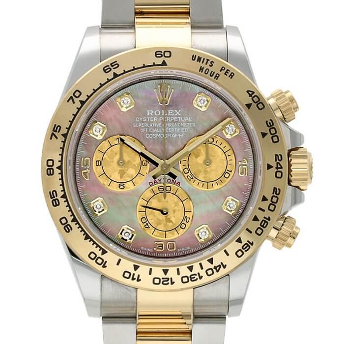 116503NG/コスモグラフデイトナ ブラックシェル文字盤ランダム品番腕時計